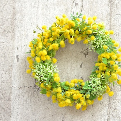 受注制作ミモザのリース 受注制作ミモザのリース