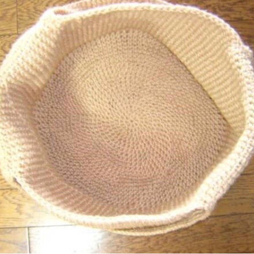 受注制作＊特大size＊麻ひもマルシェバッグ＊カゴバック＊麻紐