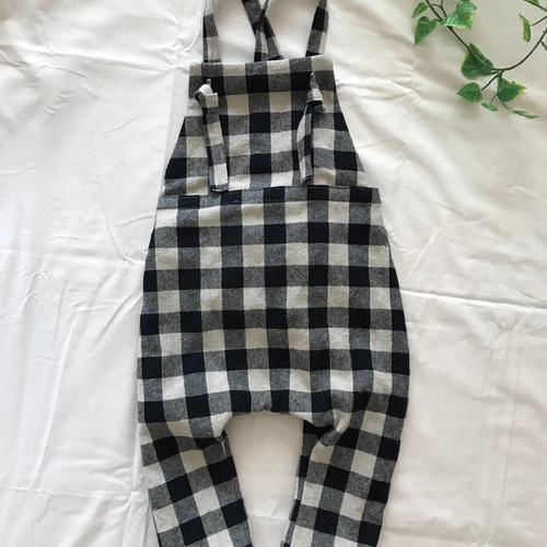 プレゼント❤️兄弟姉妹お揃いコーデ❤️ コットンリネン チェック