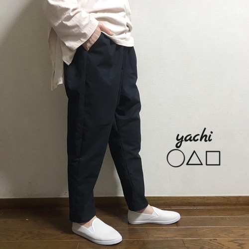 イタリア製 しっかりオシャレ サルエルパンツ❤️ゆるっと楽ちん  