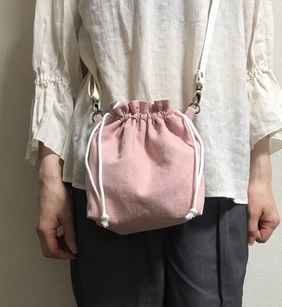 おまけつき 巾着ポシェット ミニショルダー cokia