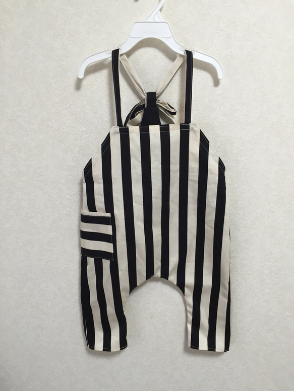 再販★monochrome stripe yachiの楽ちんオシャレさろぺ 4枚目の画像