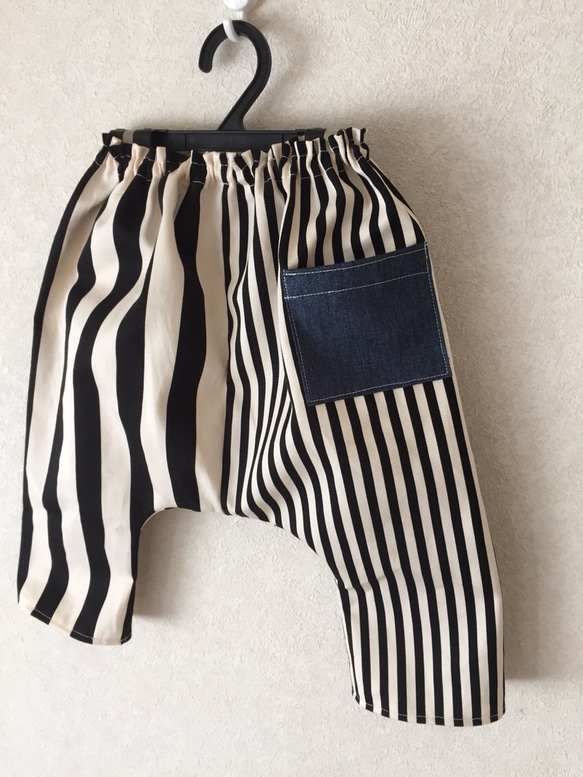 再販×8☆BIG stripe × small stripesarrouel pants 3枚目の画像