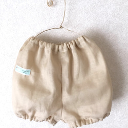 優しい嬉しいOrganic cottondouble Gauzeかぼちゃパンツ 2枚目の画像