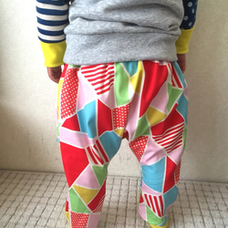 更に長〜く着れる☆☆POP mosaic sarrouel pants 3枚目の画像