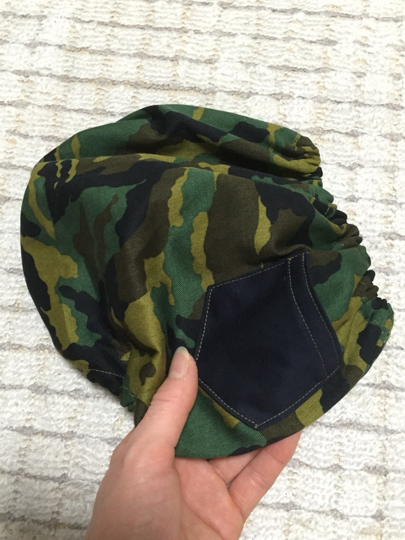 camouflage ♠️オシャレブルマ 後ろポケット付 3枚目の画像