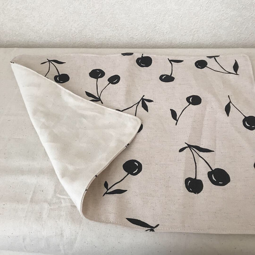 mai .様確認用さくらんぼランチョンマット3枚