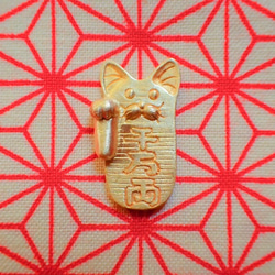 猫の小判 かんざし nike-neko（にけねこ） 通販 1026538｜Creema(クリーマ)