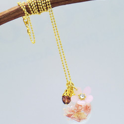 桜玉のネックレス 2枚目の画像