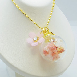 桜玉のネックレス 3枚目の画像