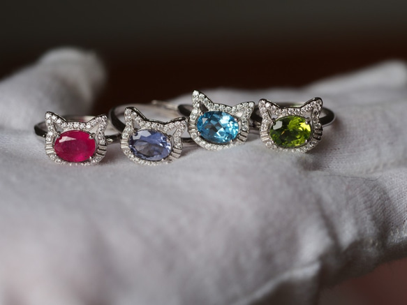 選択型：キラキラ ニャンコリング8New! 指輪・リング ケロリン堂 通販