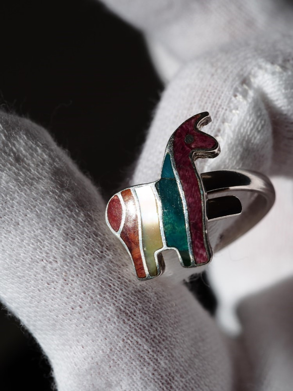 Llama  Ring　S950❀ 2枚目の画像