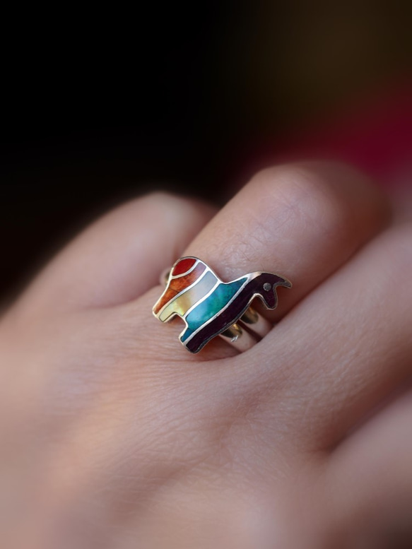 Llama  Ring　S950❀ 4枚目の画像