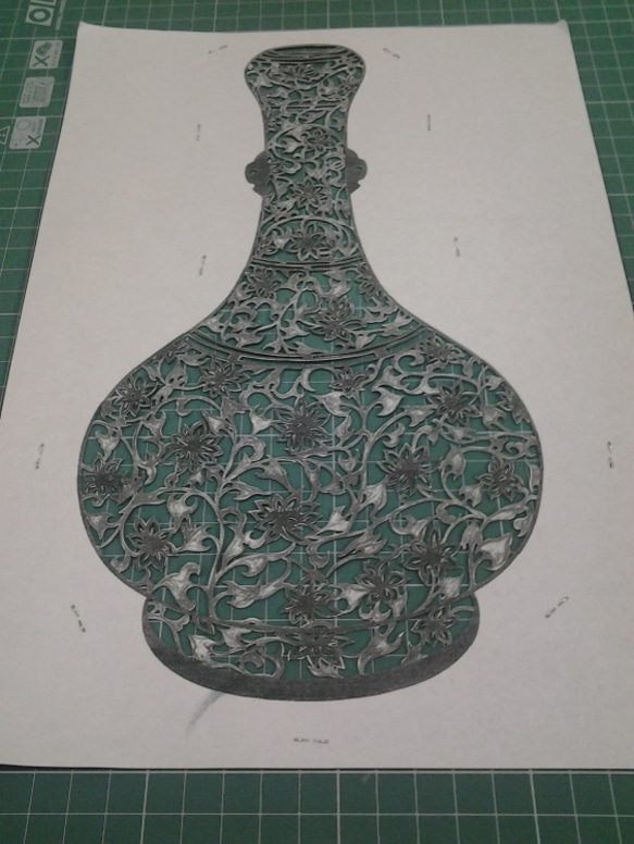 花瓶 3枚目の画像