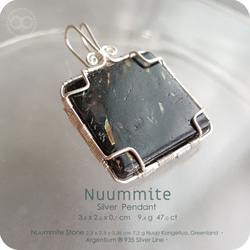 NUUMMITE  紐恩麥特 努烏邁特 Silver Pendant H180 第7張的照片