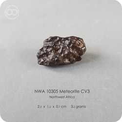 Chondrite Meteorite 18K SOLID Gold Jewelry Pendant  H93 第5張的照片