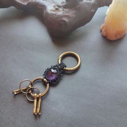 Channeling KEY Holder Amethyst(アメジスト） 5枚目の画像