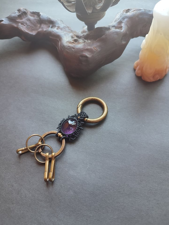 Channeling KEY Holder Amethyst(アメジスト） 5枚目の画像