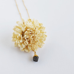 <cocoaz>Natural crystal necklace<受注製作> 2枚目の画像