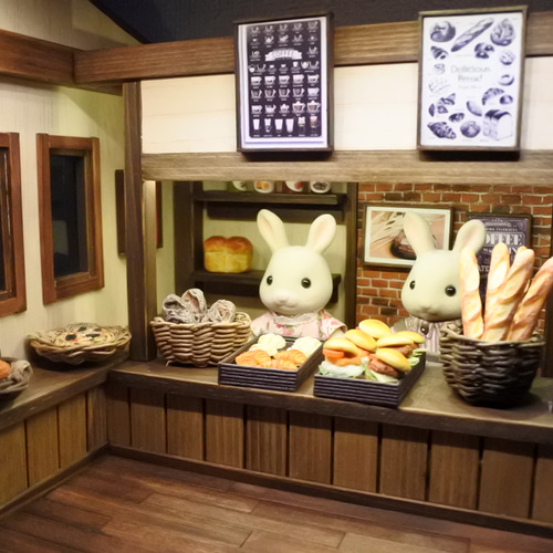 Ria＊ ミニチュア 小さなパン屋さん ドールハウスにも♪ 【A