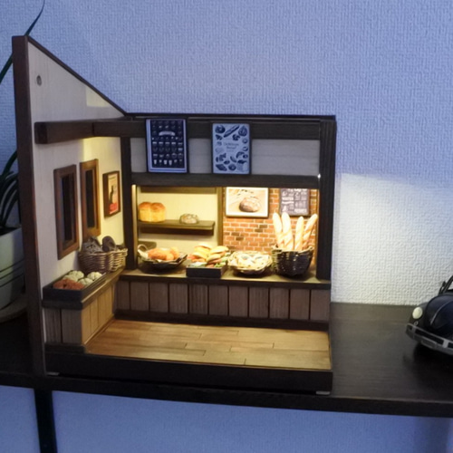Ria＊ミニチュア 小さなパン屋さん ドールハウスにも♪ その他
