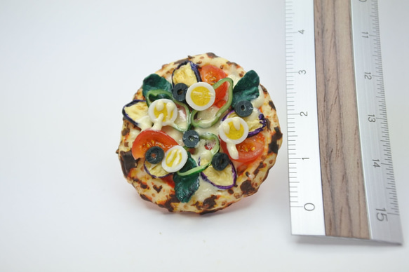 ベジタブルピザの  ミニチュア 3枚目の画像