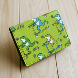 名刺・カードケース カエルコースターたち（あまがえる） 名刺入れ