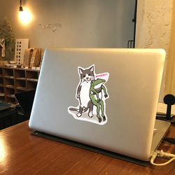 ステッカー　なかよし？　Lサイズ 2枚目の画像