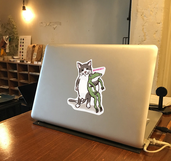 ステッカー　なかよし？　Lサイズ 2枚目の画像