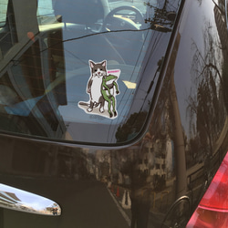 ステッカー　なかよし？　Lサイズ 3枚目の画像