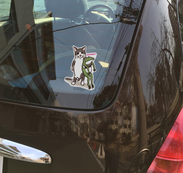 ステッカー　なかよし？　Lサイズ 3枚目の画像