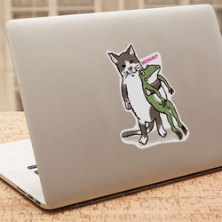 ステッカー　なかよし？　Lサイズ 4枚目の画像