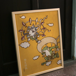 超歓迎された 視線の中の幼児体験 高見沢耳のジクレー版画作品 一点物の版画 版画