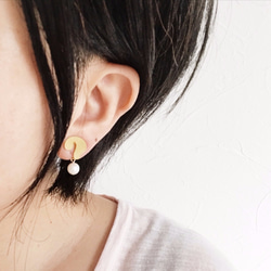 Question Mark Pierced Earrings 第3張的照片