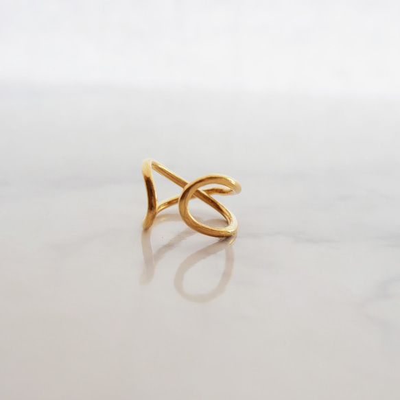 18KGP (K18) Infinity Ear Cuff（金色）[特色] [再次上架 10 次以上] 第4張的照片