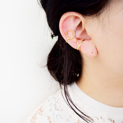 18KGP (K18) Infinity Ear Cuff（金色）[特色] [再次上架 10 次以上] 第7張的照片