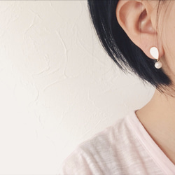 （單耳用）Exclamation Mark Pierced Earrings 第3張的照片