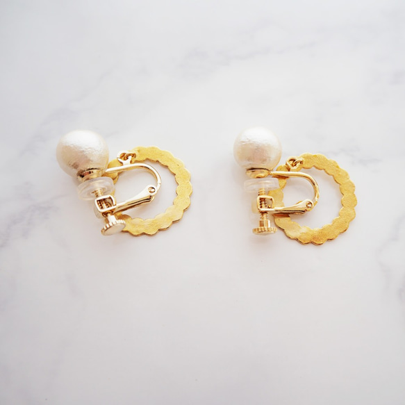 Wreath Earrings 第3張的照片