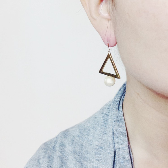 Gravity Pierced Earrings 第3張的照片