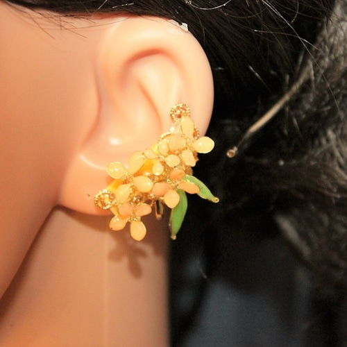 お取り置きお花イヤーカフ* 1_f507480d293329cd9a4b84519a91