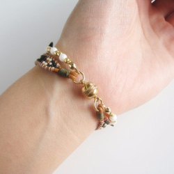 Beading bracelet "Independent woman" 4枚目の画像