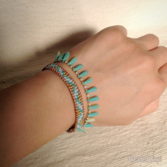 Ethnic mix 4way bracelet 3枚目の画像