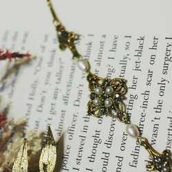 維多利亞晚宴系列 雕花天然珍珠手鍊 第3張的照片