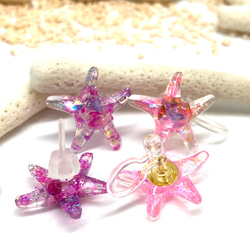 starfish ピアス&ノンホールピアス pair 2枚目の画像