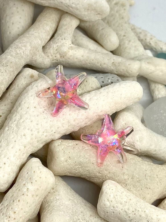 starfish ピアス&ノンホールピアス pair 5枚目の画像