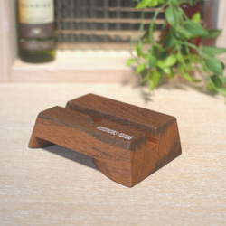 スマホスピーカー　Teak　Heart（チーク ハート）　アンモナイツmini　iphone 4枚目の画像