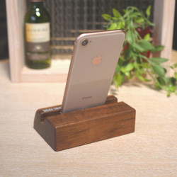 スマホスピーカー　Teak　Sap（チーク サップ）　アンモナイツmini　iphone 3枚目の画像