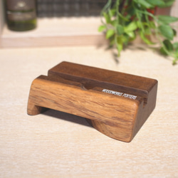 スマホスピーカー　Teak　Sap（チーク サップ）　アンモナイツmini　iphone 4枚目の画像