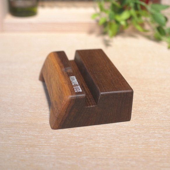 スマホスピーカー　Teak　Sap（チーク サップ）　アンモナイツmini　iphone 5枚目の画像