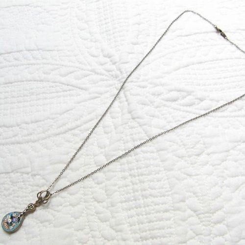 イタリア製、ヴィンテージ、マイクロモザイクペンダント イタリア製ヴィンテージ マイクロモザイクのネックレス ネックレス